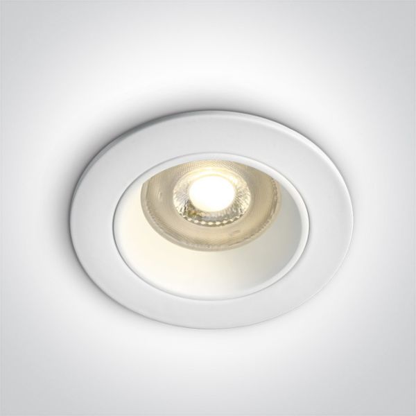 Точковий світильник One Light 10105D3/W The Dark Light Range