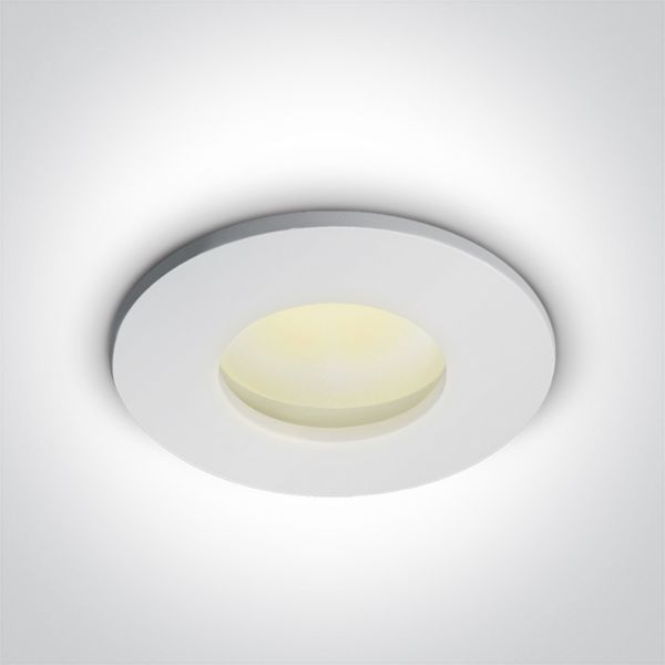 Oprawa punktówa One Light 10105R/W The Bathroom Range IP44 Die cast