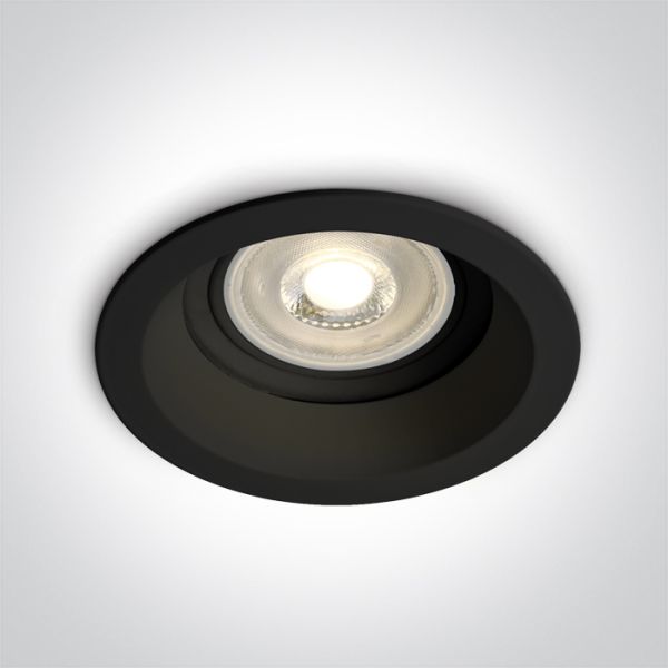 Точковий світильник One Light 10105R2/B Black GU10 10W IP65 Dark Light