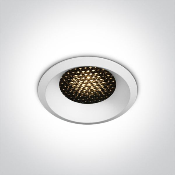 Oprawa punktówa One Light 10106DH/W/W The Honeycomb Dark Light Range