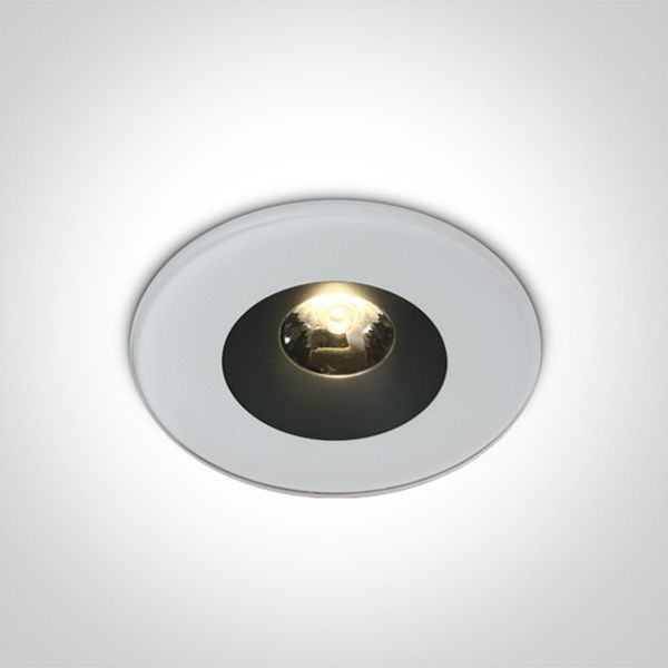 Oprawa punktówa One Light 10106V/W/W The IP65 Bathroom Range