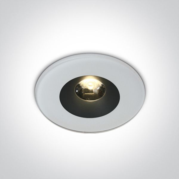 Точковий світильник One Light 10106V/W/W The IP65 Bathroom Range