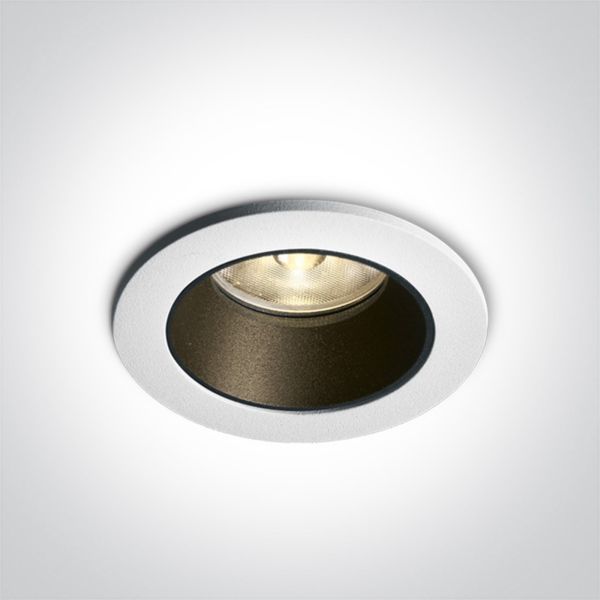 Точковий світильник One Light 10107K/W/W The COB Dark Light Range Interchangeable Reflector