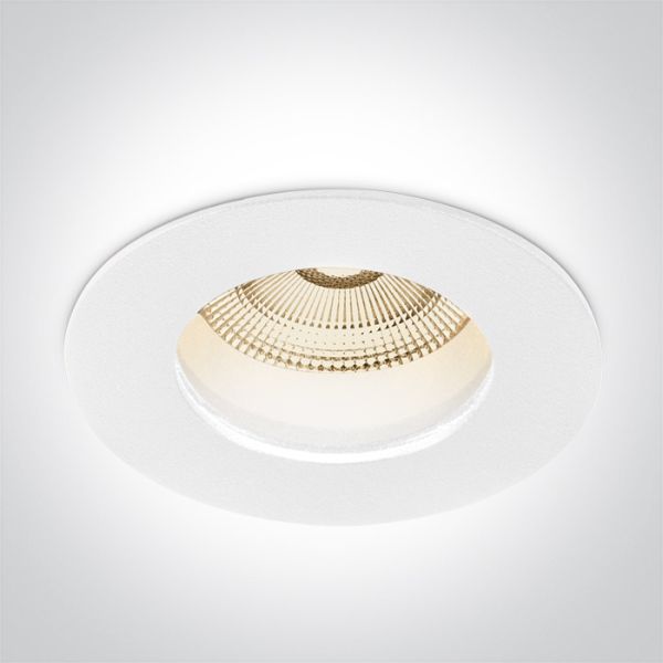 Oprawa punktówa One Light 10107MD/W/V White 6,5W CCTV IP65 230V Dark Light