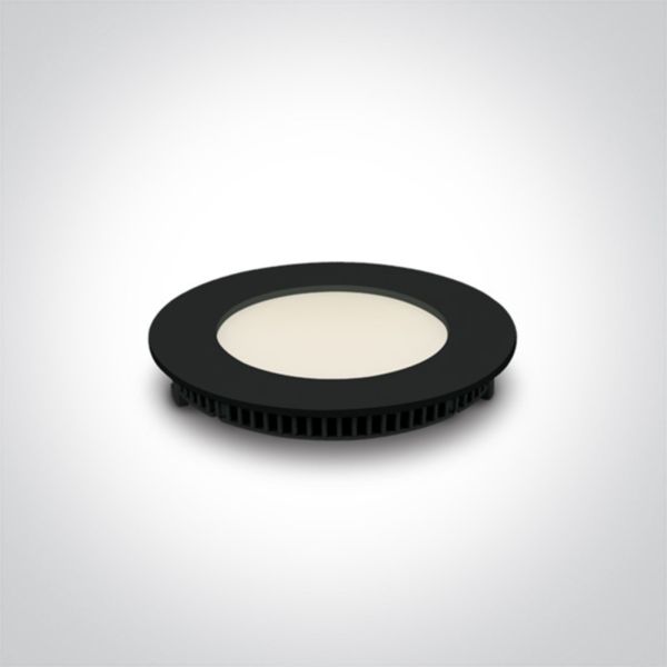 Точковий світильник One Light 10108FA/B/W The 3-12W Round Recessed Panels Die cast