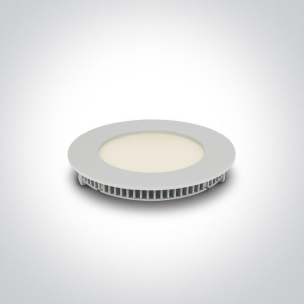 Oprawa punktówa One Light 10108FA/W/C The 3-12W Round Recessed Panels Die cast