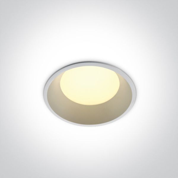 Oprawa punktówa One Light 10109FD/W/C The IP54 Dark Light Bathroom Downlights Die cast