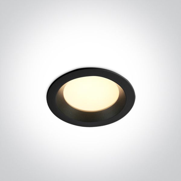 Oprawa punktówa One Light 10110BX/B/V Black 10W CCTV IP54 230V