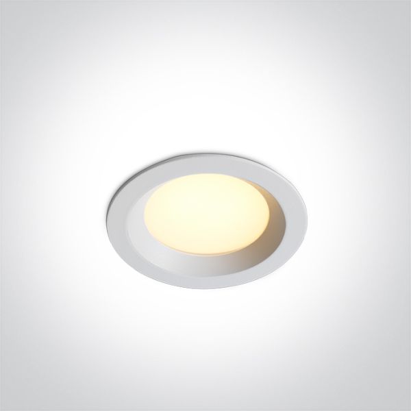 Точковий світильник One Light 10110BX/W/V White 10W CCTV IP54 230V