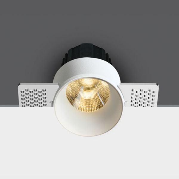 Точковий світильник One Light 10112BTR/W/V White COB 12W CCTV 2-Step Trimless Dark Light 700mA