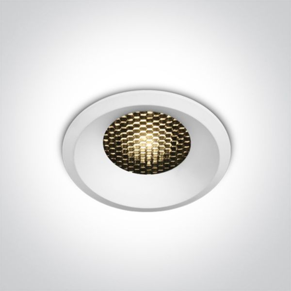 Oprawa punktówa One Light 10112DH/W/W The Honeycomb Dark Light Range