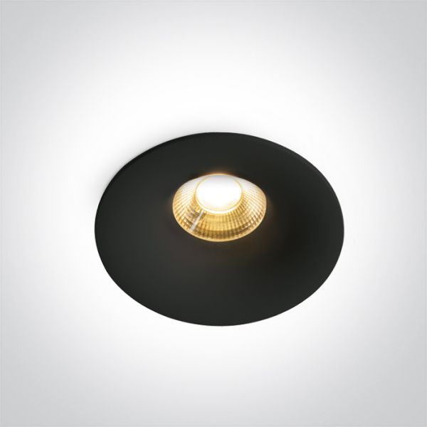 Oprawa punktówa One Light 10112DX/B/V Black 12W CCTV IP20 230V Dark Light