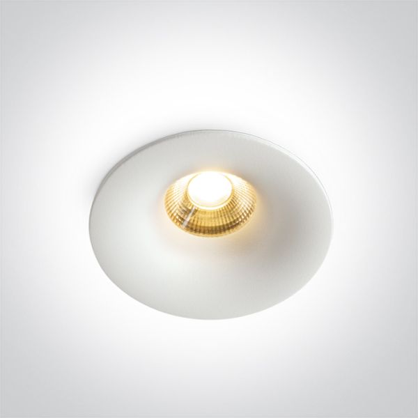Oprawa punktówa One Light 10112DX/W/V White 12W CCTV IP20 230V Dark Light