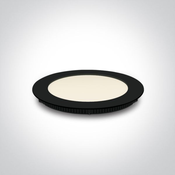 Точковий світильник One Light 10112FA/B/W The 3-12W Round Recessed Panels Die cast