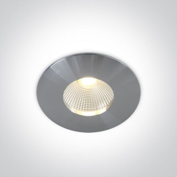 Oprawa punktówa One Light 10112P/AL/W The COB IP65 Bathroom High Power