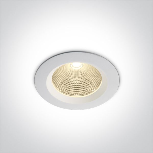 Точковий світильник One Light 10115CA/W/W The COB Downlight Range Die Cast