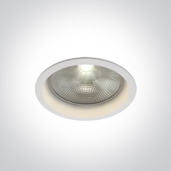 Plafon sufitowy One Light 10115CD/W/W The Semi Dark Light COB Pro Range