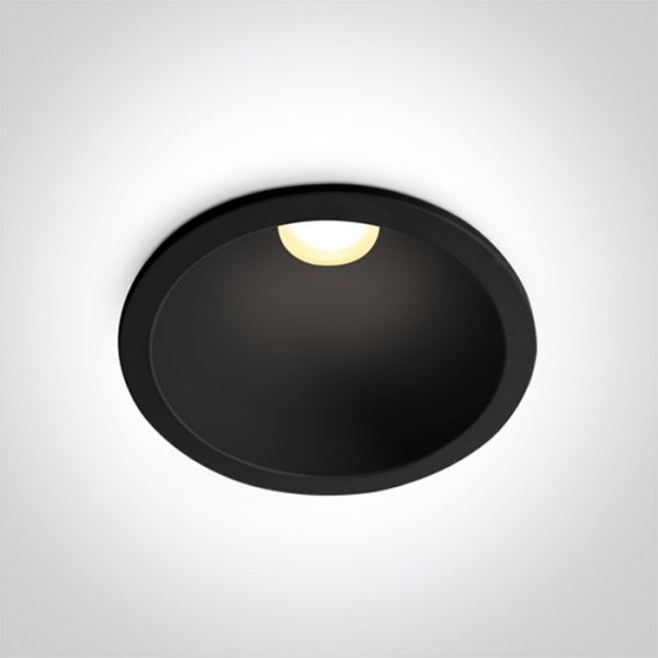 Oprawa punktówa One Light 10115D/B/V Black 15W CCTV IP20 230V DarkLight