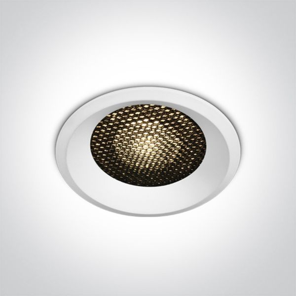 Oprawa punktówa One Light 10118DH/W/W The Honeycomb Dark Light Range