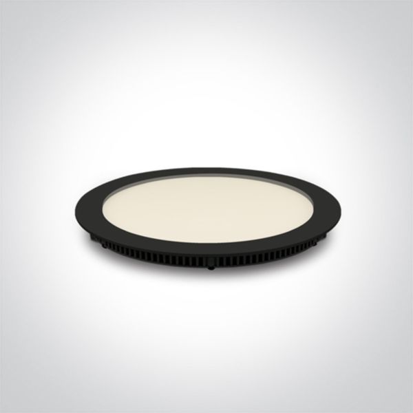 Стельовий світильник One Light 10118FA/B/C The 18-30W Round Recessed Panels Die cast