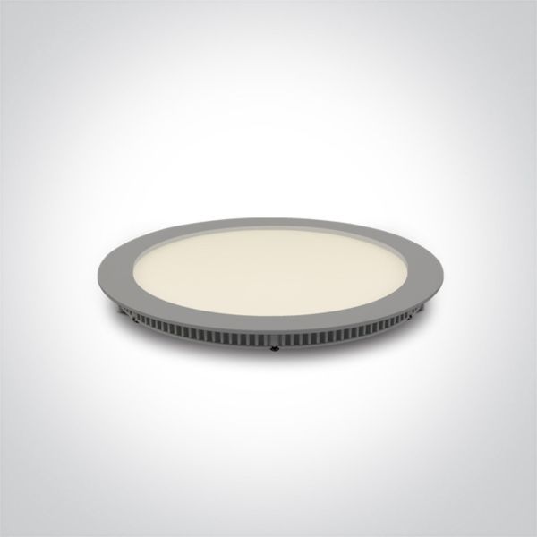 Plafon sufitowy One Light 10118FA/G/W The 18-30W Round Recessed Panels Die cast