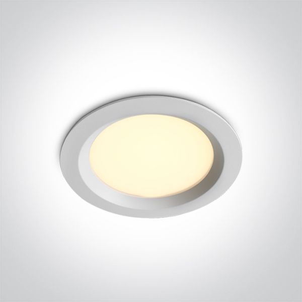 Точковий світильник One Light 10120BX/W/V White 20W CCTV IP54 230V