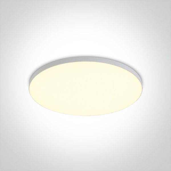 Стельовий світильник One Light 10120CE/W Floating Panels Range Adjustable Cut Out Hole