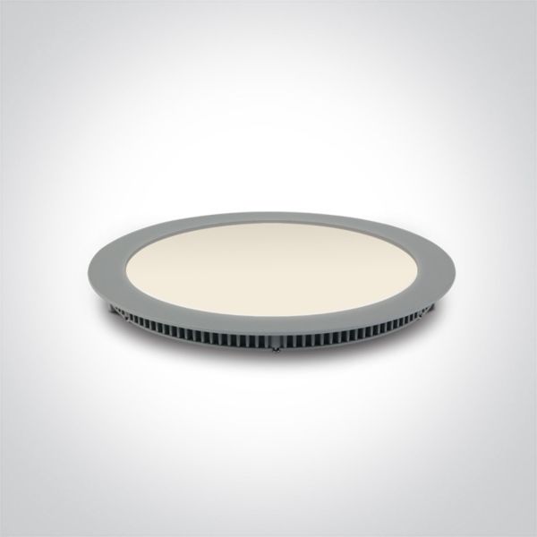 Plafon sufitowy One Light 10120F/G/W The 18-30W Round Recessed Panels Die cast