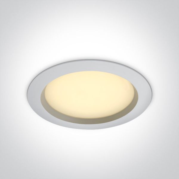 Plafon sufitowy One Light 10125B/W/W The IP54 Bathroom Downlights