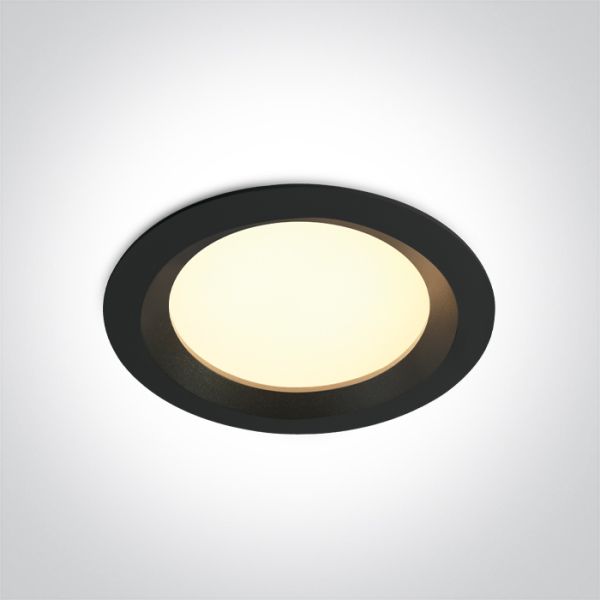 Стельовий світильник One Light 10125BX/B/V Black 25W CCTV IP65 230V