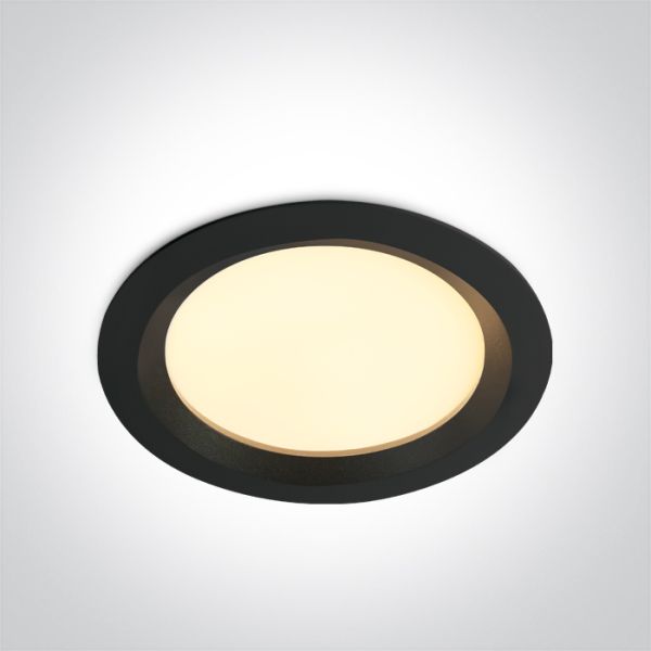 Стельовий світильник One Light 10130BX/B/V Black 30W CCTV IP65 230V