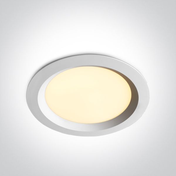 Plafon sufitowy One Light 10130BX/W/V White 30W CCTV IP65 230V