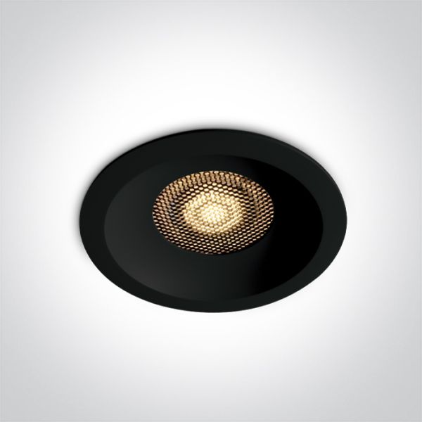 Стельовий світильник One Light 10130DH/B/V Black 30W CCTV HONEYCOMB IP20 230V Dark Light