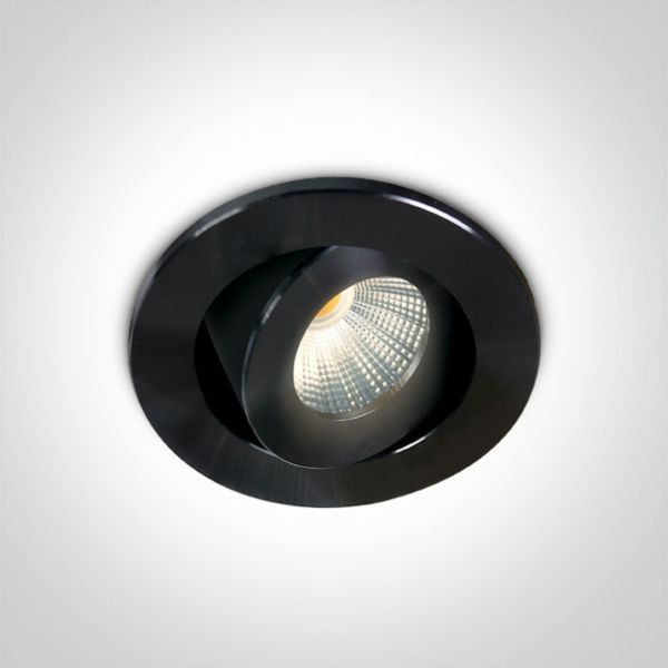 Точковий світильник One Light 11103B/B/W The 1W/3W Mini Series Aluminium