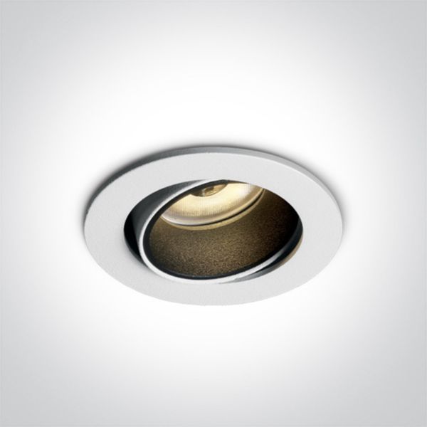 Oprawa punktówa One Light 11104K/W/W The Interchangable Rings Range Aluminium