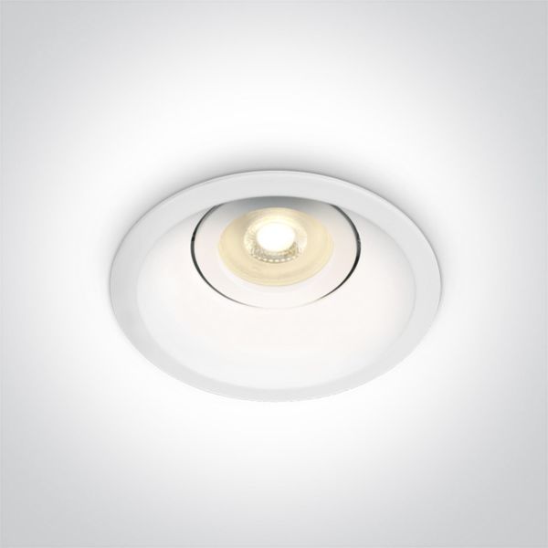 Точковий світильник One Light 11105DT/W Dark Light Round Spots