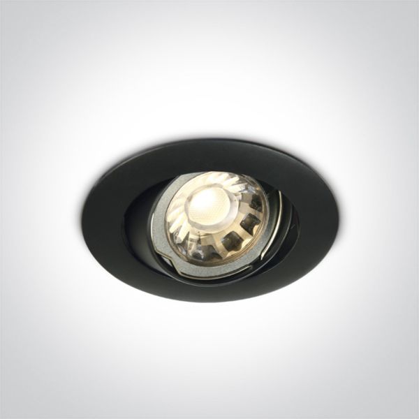 Точковий світильник One Light 11105GU/B The Classic GU10 Range