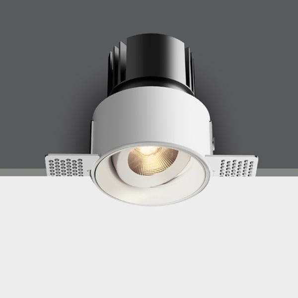 Точковий світильник One Light 11107BT/W/V White COB 6,5W CCTV 700mA IP54 Trimless Adjustable