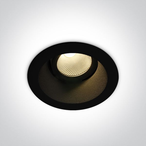 Точковий світильник One Light 11107FD/B/W The COB Dark Light Range Black