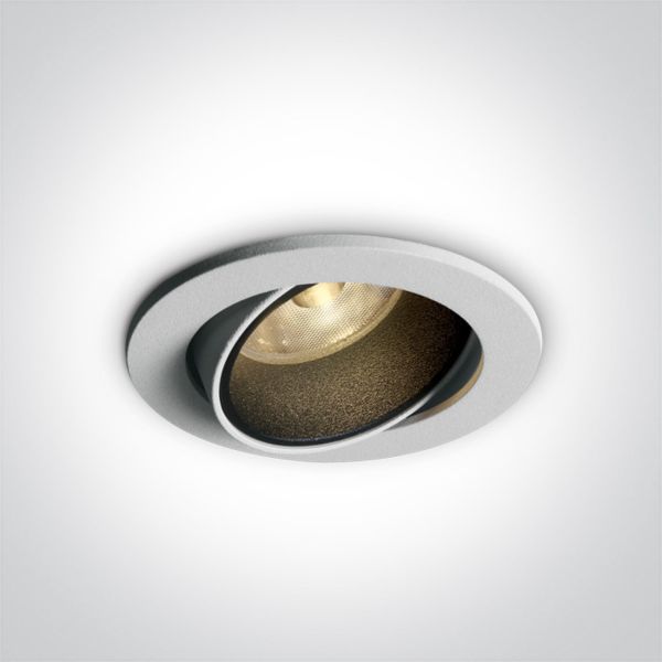 Oprawa punktówa One Light 11107K/W/W The Interchangable Rings Range Aluminium