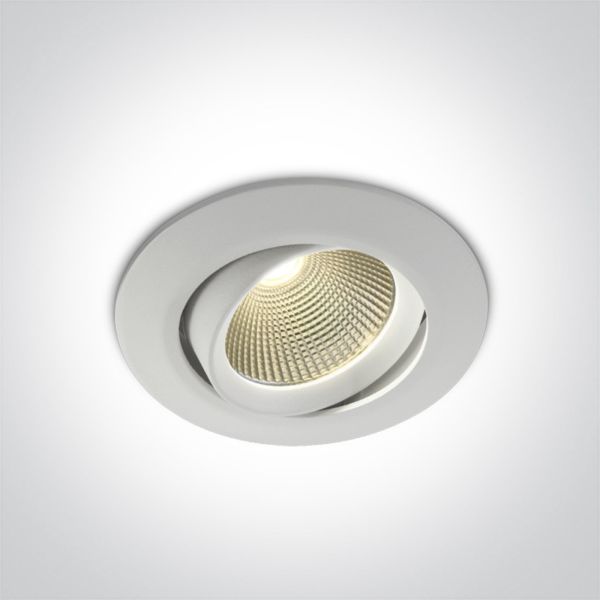 Oprawa punktówa One Light 11112/W/W The 12W COB Range