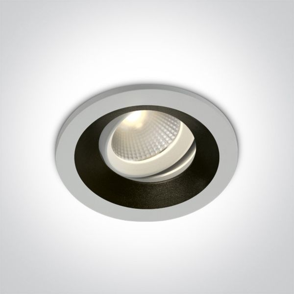 Oprawa punktówa One Light 11112H/W/W The Interchangable Rings Range Aluminium