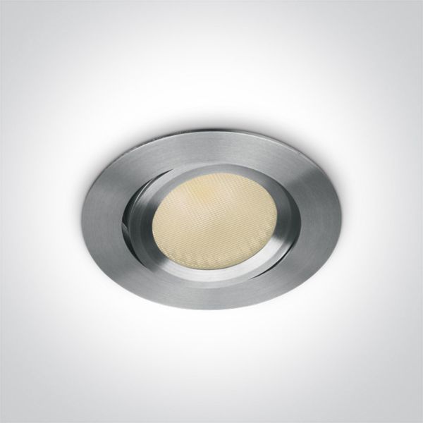 Oprawa punktówa One Light 11113V/AL/W The COB Round Spots Aluminium