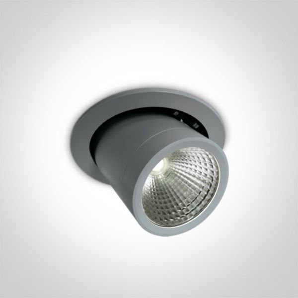 Oprawa punktówa One Light 11118H/G/C The COB Pop Out Range Aluminium