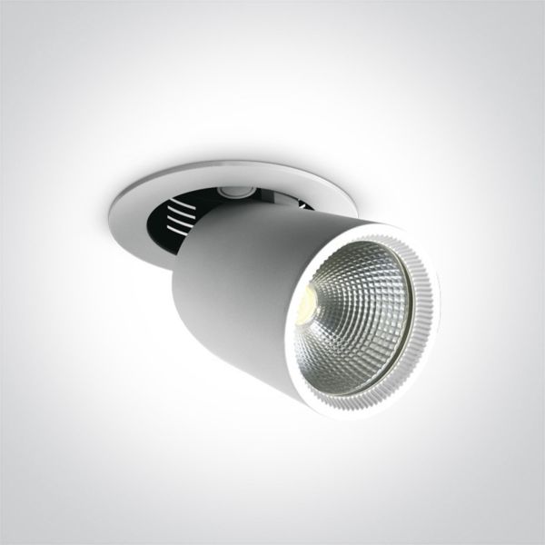 Точковий світильник One Light 11135L/W/C The COB Recessed Range Die cast