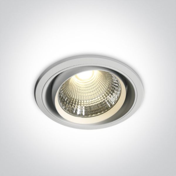 Oprawa punktówa One Light 11150B/W/W The COB Round Downlights Die cast