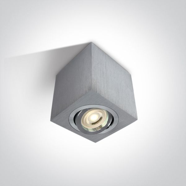 Точковий світильник One Light 12105AC/AL The GU10 Ceiling Lights Aluminium