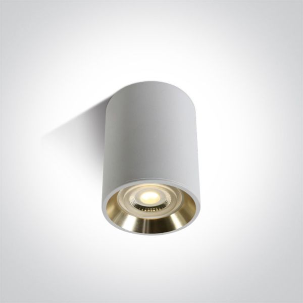 Oprawa punktówa One Light 12105AL/W/GL The Dark Light Cylinders Aluminium