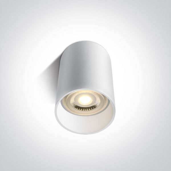 Oprawa punktówa One Light 12105E/W GU10 Ceiling Cylinders Aluminium