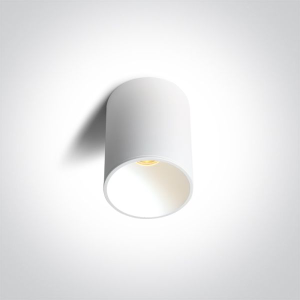Oprawa punktówa One Light 12106E/W/V White 6W CCTV IP20 230V Dark Light